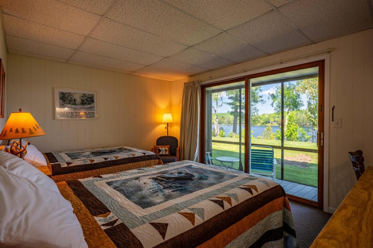 Sandy Point Motel Long Lake Luaran gambar
